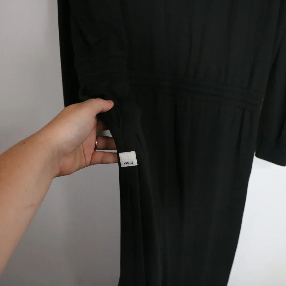 Vuori Black Jumpsuit - Picture 5 of 6
